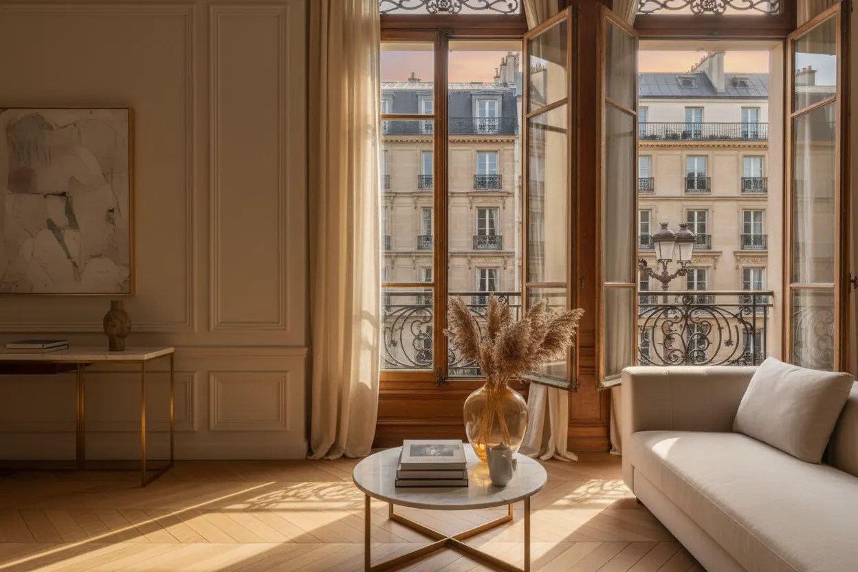 Appartement haussmannien — détail 3